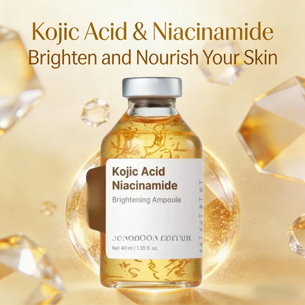 Kojic + Niacinamide Brightening Serum β Fade Dark Spots, Reveal Glow