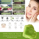 Pure Jade Roller & Gua Sha Ritual Set — Sculpt, Lift & De-Stress