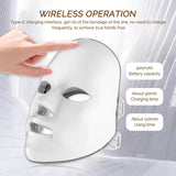 LumaGlow 7-Color LED Light Therapy Mask — Salon-Grade Skin Tech at Home