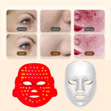LumaGlow 7-Color LED Light Therapy Mask — Salon-Grade Skin Tech at Home