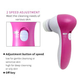 DeepPure 5-in-1 Electric Facial Cleansing Brush — Your Deepest Clean Yet